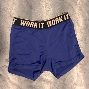 “WORK IT” Spandex Shorts